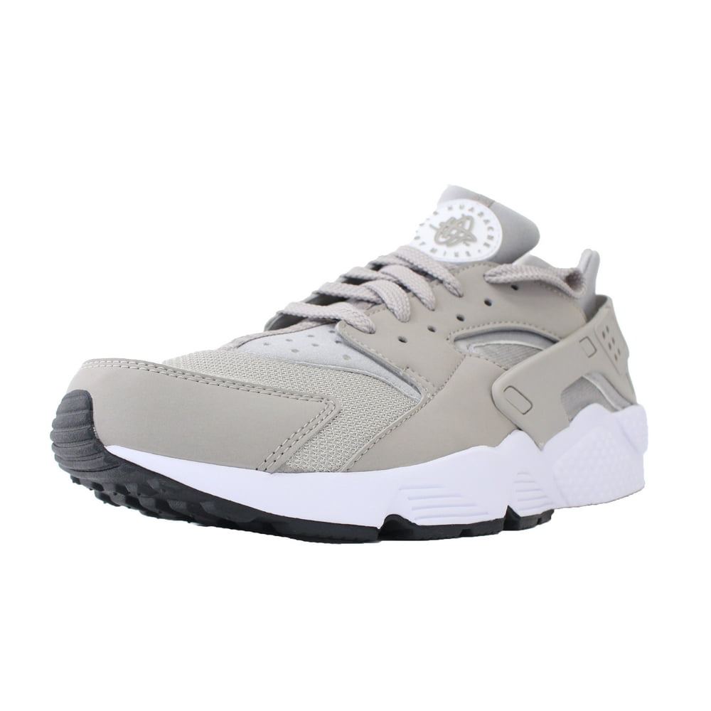 nike huarache tan and white