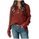 thumbnail image 2 of Pntutb moda mujer sólido manga larga Pullove cuello alto Casual suéter tops Pntutb Pntutb-2179, 2 of 6