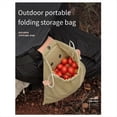 thumbnail image 2 of Bolsa Marrón para Forrajeo Al Aire Libre, Riñonera para Recoger Frutas, Bolsa de Almacenamiento de Lona para Manualidades en la Jungla, Senderismo, 2 of 5