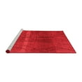 thumbnail image 2 of Ahgly Company Machine Washable Indoor Square Oriental Red Modern Area Rugs, 3' Square, 2 of 4