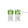 thumbnail image 3 of Batería D recargable USB D de iones de litio 1,5 V, 1200 mAh, 2 unidades, 3 of 6