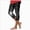 A27-Black, variant on Women's Halloween High Waist Leggings with Bat Pattern, Flared Yoga Pants Horizontal Stripes Tight(Light Gray,XL)