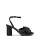 thumbnail image 4 of DREAM PAIRS - Sandalias de tacón con nudo de lazo para mujer, tacón alto y grueso, puntera abierta, correa al tobillo, para boda, fiesta nupcial, 4 of 5
