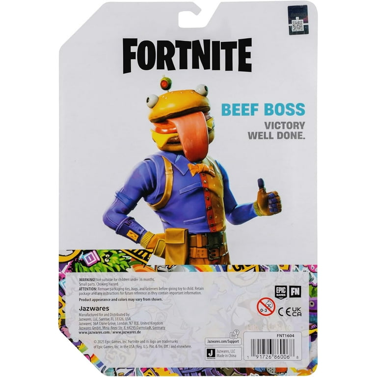 Fortnite Legendary Series Beef Boss Action Figure (Includes Code