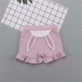 thumbnail image 4 of Mercatoo Toddler Girls Rabbit's Ears Sports Shorts Kids Summer Home Casual Shorts for 1 to 3 Years Girls 𝐀thletic Outfit, 4 of 4