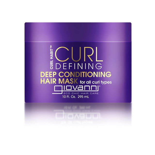 Mascarilla capilar GIOVANNI Curl Habit Curl Defining 300 ml sin silicona