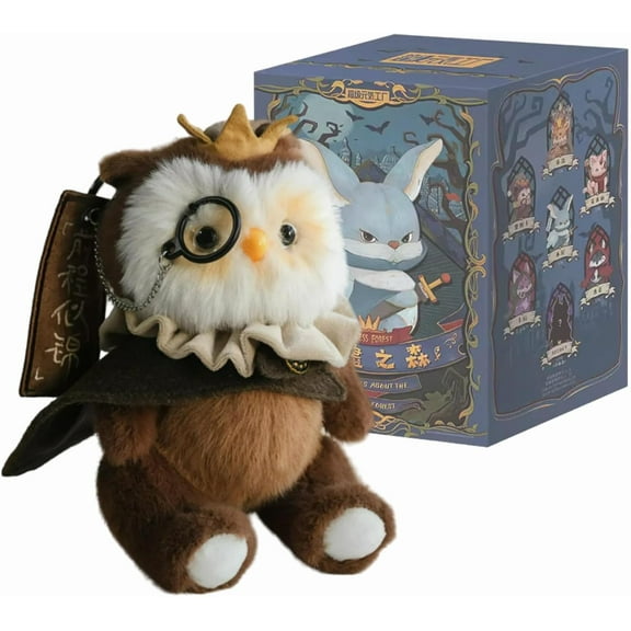 Coophit Plush Blind Box Figures, Kawaii Endless Forest Series Handmade Stuffed Animals Mystery Box Toys, Cute Anime Plushies Collectible Birthday Gifts Christmas Gifts for Girls