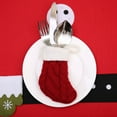 thumbnail image 3 of Jinsinto Xmas Decorations Tableware Christmas Silverware Stockingsred)(4pcs), 3 of 5