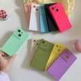 thumbnail image 3 of Compatible with iPhone 15 Plus Phone Case ,Solid Color, Cute Thin Slim Soft Rubber TPU Plain Smooth Gel Matte Anti-Scratch, Shockproof Protective Cover With Heart Print for Women Girls,Armygreen, 3 of 6