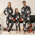 thumbnail image 4 of Ropa a juego para la familia, pijamas de Navidad, conjunto de pijama para madre e hijo, ropa de dormir con apariencia para madre e hija, traje estampado para padre e hijo, 4 of 4