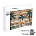 thumbnail image 4 of Beach Palm Sunset 500 Piece Jigsaw Puzzle for Adults,500 pc Large Piece Jigsaw,Fun Challenging Brain Exercise Family Game Creative Gift for Friends Parents Grandparents, 4 of 7