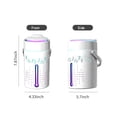 thumbnail image 1 of Mist 1000mL Mist Humidifier Diffuser with  Speaker Colorful Light Quiet Humidifier Essential Oil Diffuser Auto Shut-off Top Fill Humidifier for Bedroom USB Powered Home, 1 of 7