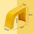 thumbnail image 4 of Soporte de reposapiés para ducha Sunnimix antideslizante 38x28x16.5cm amarillo, 4 of 7