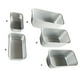 thumbnail image 5 of Advancent Molde de aluminio para pasteles, cajas rectangulares antiadherentes para tostadas, molde para hacer postres de pan, moldes para Type9 NO9, 5 of 6