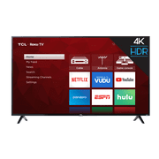Refurbished TCL 50" Class 4K Ultra HD (2160P) Roku Smart LED TV (50S421)