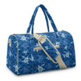thumbnail image 2 of Garronmavis Large Blue Sea Turtle Print Quilted Duffle Bag for Women, Weekender Travel Carry On Bag Gym Dance Overnight Tote with Zipper Pockets, 2 of 7