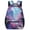 Color, variant on Mermaid Princess Oxford Backpack Multi Compartment Casual Carry Bag
