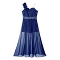 thumbnail image 5 of Alvivi Kids Girls Shiny Party Dress Sequin Lace Jumpsuit Overlay Romper 6-16, 5 of 7