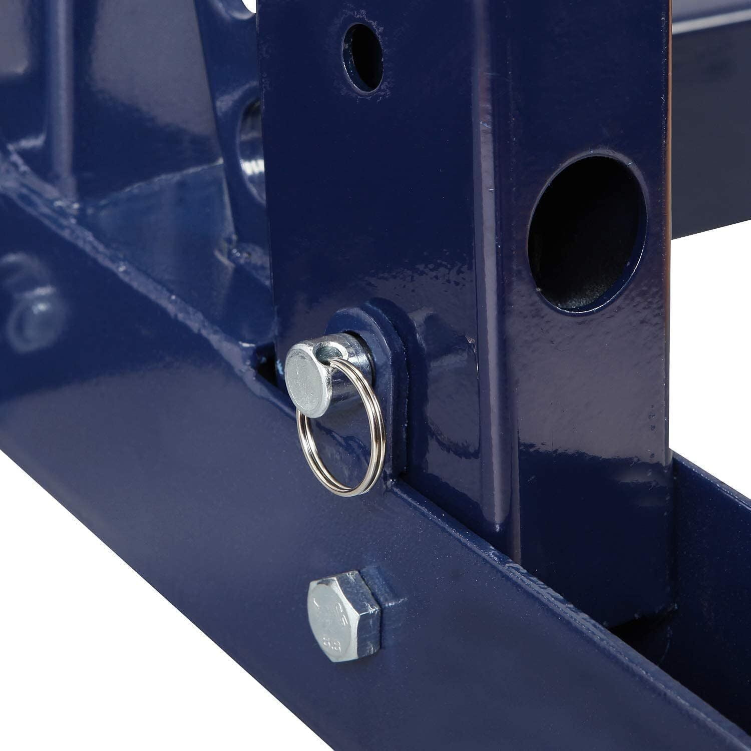 HPDMC Engine Stand, 1500 lbs (3/4 Ton) Steel Rotating Engine Stand with 360° Adjustable Head, Foldable Frame & 4 Casters for Auto Repair & Vehicle Maintenance (Blue)