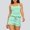 Green, variant on ZZwxWA Womens Sexy Pajamas Sets Ruffle Sleeveless Tops with Shorts Nightwear Matching Pj Sets Camisole Sleepwear Lounge Sets Solid Color