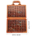 thumbnail image 2 of Boîte de Collection Stone Boîte en Bois de Collection Crystal Boîte Organisatrice à Compartiments Crystal, 2 of 8