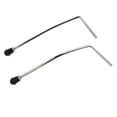 thumbnail image 4 of 2pcs Metal Bass Drum Legs Support Stand Rod Instrument Replacement Parts, 4 of 7