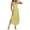 Yellow, variant on Taqqpue Women Sleeveless Dress Casual Solid Color Scoop Neck Maxi Dress Loose Fit Plus Size Long Dress Beach Vacation Sundress for Women