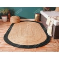 thumbnail image 3 of Chouhan Rugs Natural Jute Black Bordered Rug Bohemian Rug Decor Rug Handwoven Rug Custom Rug Decorative Rug, 3 of 7