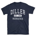 thumbnail image 1 of Diller Nebraska Classic Established Men's Cotton T-Shirt, 1 of 1