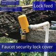 thumbnail image 2 of Faucet Protection Lock with Key, Anti-Theft Outdoor Faucet Lock Plate, Padlock Protection Cover, Wat, 2 of 5