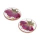 thumbnail image 3 of 2 uds pendientes secas resina para mujer, para , manualidades DIY Sunnimix Flores de cristal para manualidades, 3 of 8