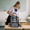 thumbnail image 4 of Kids Transparent Backpack Lightweight School Bookbag Large Capacity Durable Shoulder Bag For Stadium Outdoor Activities, 4 of 5