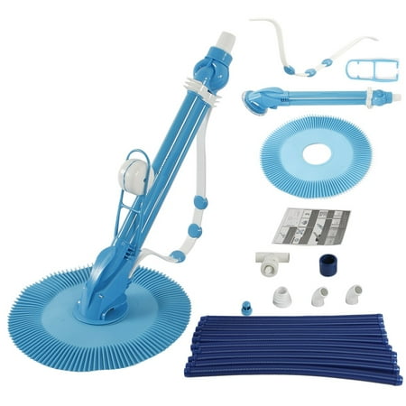 Auto Swimming Pool Cleaner, U.S. Pool Supply Powerful Professional Suction Pool Cleaners, with a Regulator Valve and Ten Durable Hoses, Remove Swimming Pool dirt, Leaves, Debris, Bugs, Pebbles, (Best Swimming Pools In The Us)