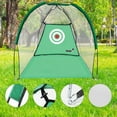 thumbnail image 2 of Filet d'Entraînement de Golf 1M*1M, Filets de Golf pour Conduite dans le Jardin, Filet de Découpe de Golf pour Intérieur, Balançoire et Queue, 2 of 9