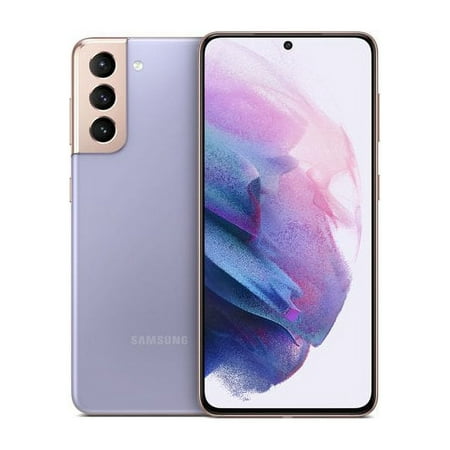 Pre-Owned Samsung Galaxy S21 5G G991U 128GB Phantom Violet (Fully Unlocked) Smartphone (Good)