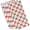 Red, variant on 19" x 19" Criss Cross Geometric Print Napkin (Set of 4)