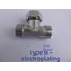 thumbnail image 3 of 4 puntos de cobre Unión de tres vías dientes interiores y exteriores calentador de agua Unión galvanizada tubería de agua de tres vías Unión de accesorios de cobre, 3 of 5
