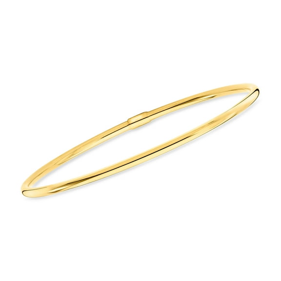 Ross-Simons Italian 10kt Yellow Gold Bangle Bracelet, Women's, Adult