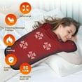 Snailax Heated Neck and Shoulder Massager, Electric Heating Pad for