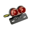 thumbnail image 2 of Aibecy Universal LED Motorcycle Tail Lamp Turn Signal Light Dual Trailer Lights Brake License Plate Holder Lights, 2 of 7