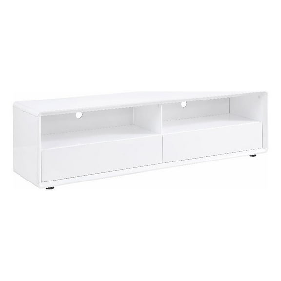 Ellice 71-inch TV Stand Media Console White