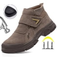 thumbnail image 2 of Botas De Trabajo De Construcción Antigolpes Zapatos De Seguridad De Punción Para Hombres Acero Para Soldar Soldadura Indestructibles, 2 of 4