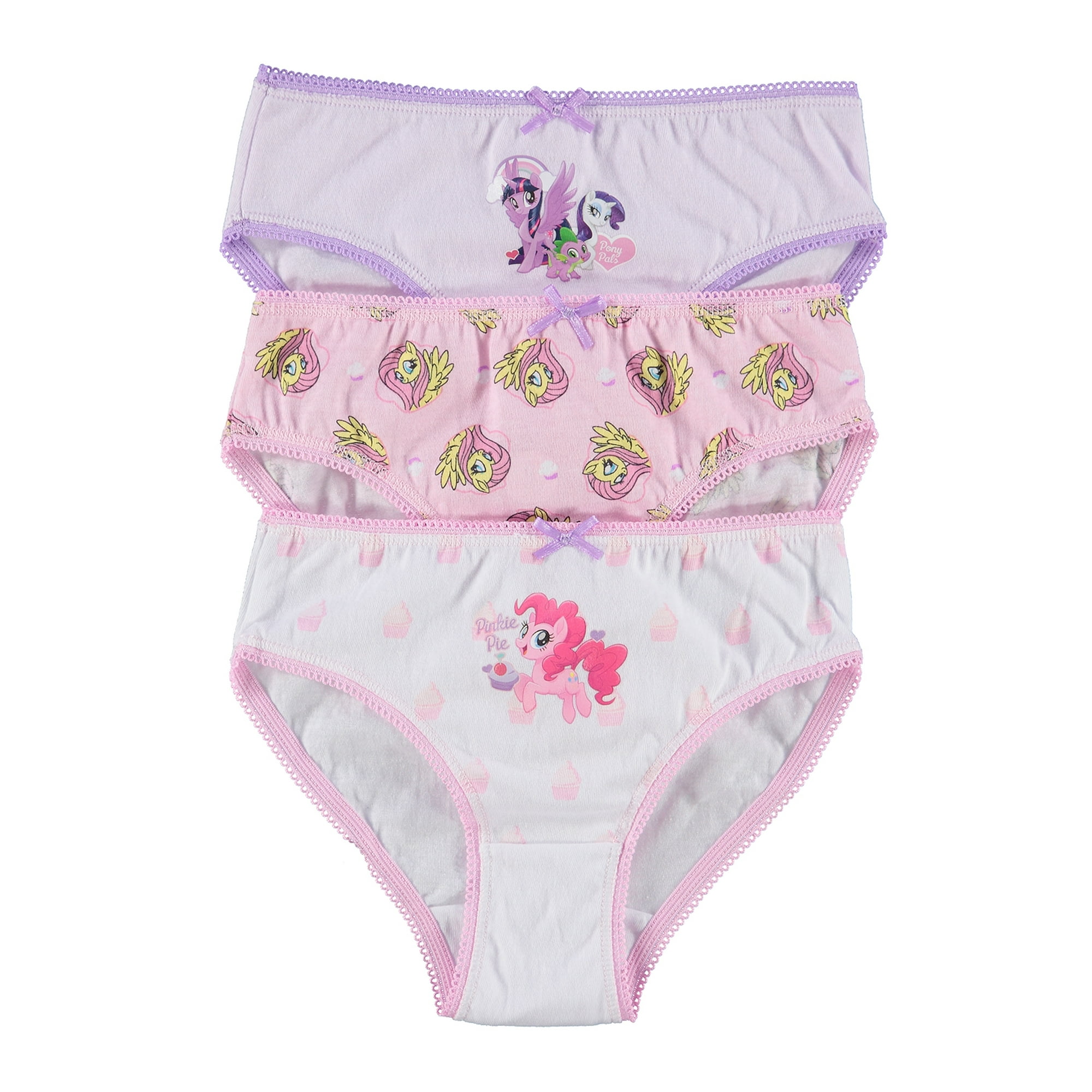 My Little Pony Girls Underwear Briefs 6-Pack