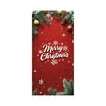 thumbnail image 2 of Yunuuuoa Christmas Door Curtain Santa Claus Polyester Decoration for Holiday Party Wall Hanging Festive Home Decor Indoor Outdoor Doorway Cover, 2 of 6