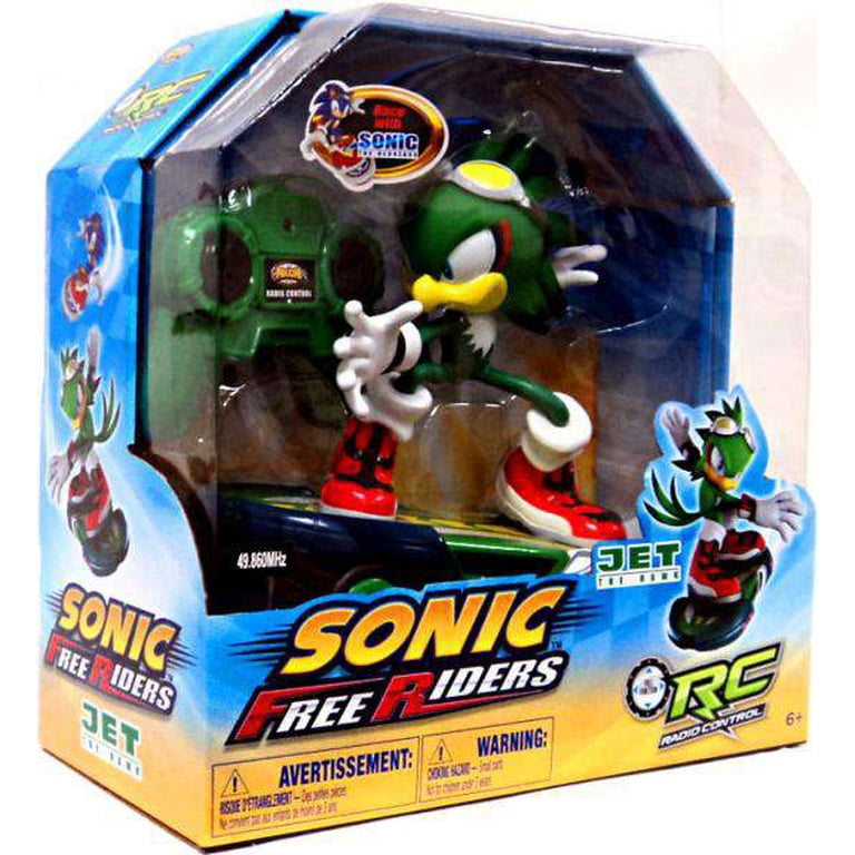 NKOK Sonic Jet the Hawk RC Radio Control Vehicle with Figure
