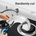 thumbnail image 6 of Aluminum Foil Gas Stove Covers Oil Proof and Reusable Liners Aluminum Foil Covers for Keeping Your Stove Spotless, 6 of 8