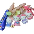 thumbnail image 2 of Nuevo llavero helloed a kitty helloed a kitty, bolso colgante para niña, bolso colgante, joyería para muñeca de silicona, 2 of 4