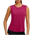 thumbnail image 2 of FNFYFH Tank Tops for Women Workout Tank Tops Loose Sleeveless Crewneck T-Shirt Gym Vest, 2 of 8