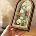 thumbnail image 6 of Vintage Floral Oval Wall Art,Farmhouse Country Oil Painting Floral Oval Hanging Decor,Rustic Farmhouse Cottagecore Wooden Framed Decor for Home Bedroom Living Room Reading Room, 6 of 6