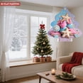 thumbnail image 3 of Metal Hanging Christmas Tree Wind Decorations - Festive Garden Spinners with Colorful Cookie Pattern Design for Yard and Garden Decor, 3 of 7